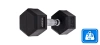 Haltér hexagonal 7,5 kg THUNDER