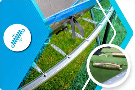 Trambulină THUNDER INSIDE ULTRA 14FT (427 cm) BLUE