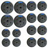 Set de greutăți bituminoase marca THUNDER 4x10 kg + 8x5 kg + 4x2,5 kg