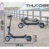 Trotinetă electrică THUNDER ZEST 1600W 52V 14Ah