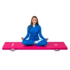 Saltea de gimnastică roz 180x60x4 THUNDER