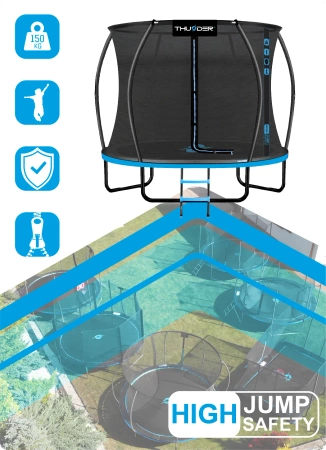 Trambulină THUNDER INSIDE ULTRA 10FT (305 cm) BLUE
