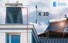 Colector solar nepresurizat cu rezervor THUNDER 200 L