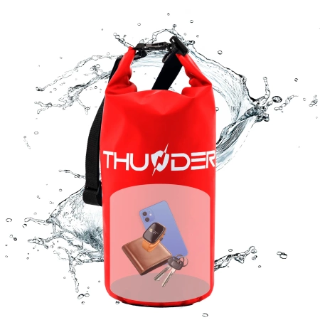 Sac impermeabil 20 L THUNDER roșu