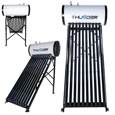 Colector solar presurizat cu rezervor THUNDER 100 L BLACK