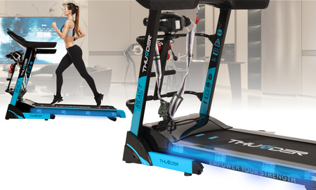 Bandă de alergare electrică THUNDER REACT-DS-TFT-BLACK