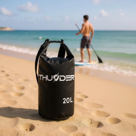 Sac impermeabil 20 L THUNDER negru