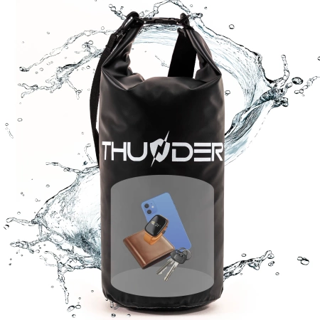 Sac impermeabil 20 L THUNDER negru
