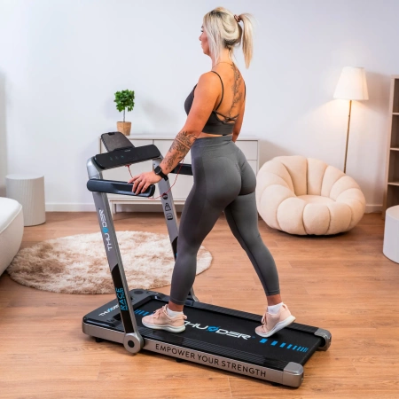 Bandă de alergare electrică THUNDER RACE-SILVER