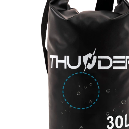 Sac impermeabil 30 L THUNDER negru