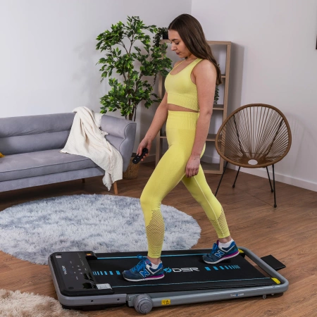 Bandă de alergare electrică THUNDER IMPACT-SILVER