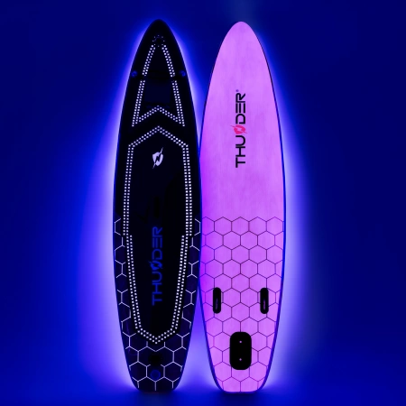 Placă SUP 320cm THUNDER MOSSA cu iluminare LED