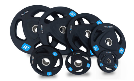 Set de greutăți olimpice THUNDER 2x20 kg