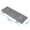 Saltea de gimnastică gri 180x60x5 THUNDER