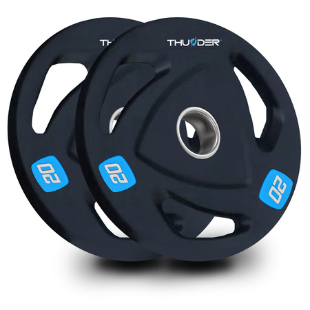 Set de greutăți olimpice THUNDER 2x20 kg (precomandă 24.10)