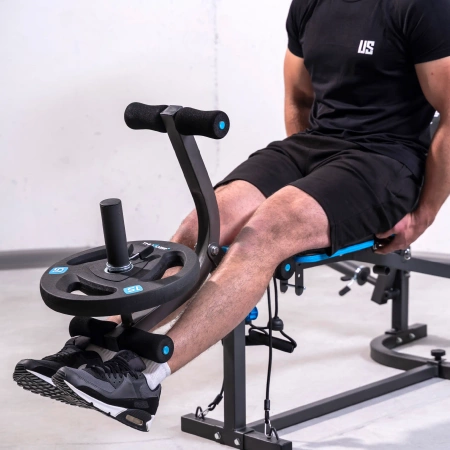 Bancă de antrenament cu suport pentru biceps THUNDER VIGOR-B