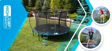 Trambulină THUNDER INSIDE ULTRA 10FT (305 cm) BLUE