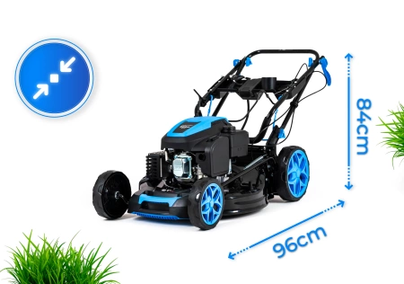 Mașină de tuns iarba pe benzină Hexwelt HW-KS-224 53cm 4,4kW cu autopropulsie