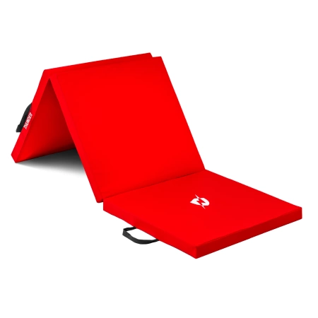 Saltea de gimnastică roșie 180x60x4 THUNDER