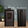 Sobă pe peleți LEYLA BLACK 6,3 kW