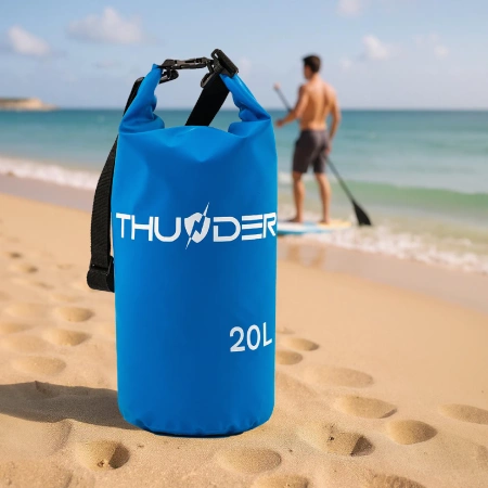 Sac impermeabil 20 L THUNDER albastru