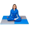 Placă puzzle pentru exerciții albastru-gri 60x60x2cm THUNDER