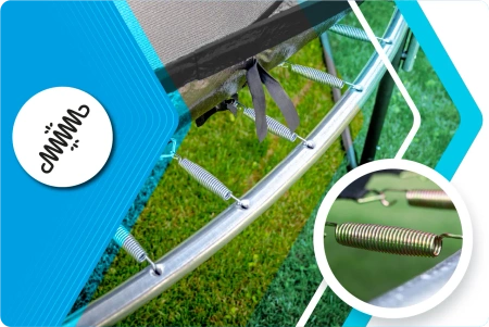 Trambulină THUNDER INSIDE ELITE 10FT (305 cm) NEGRU