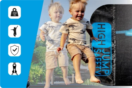 Trambulină THUNDER INSIDE ULTRA 14FT (427 cm) BLUE