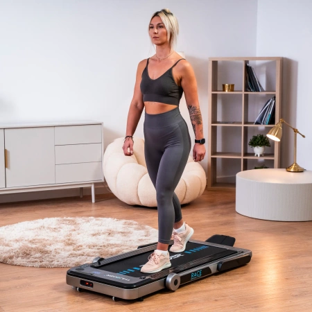 Bandă de alergare electrică THUNDER RACE-SILVER