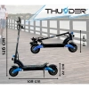 Trotinetă electrică THUNDER FLUX 1000W 48V 10Ah