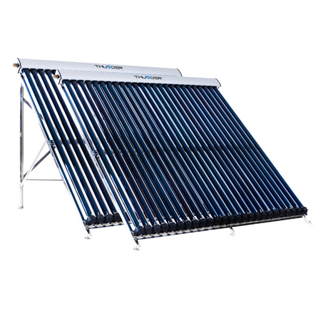 Kit solar cu 2 colectoare vidate de 25 de tuburi, fără cablu solar și fără rezervor
