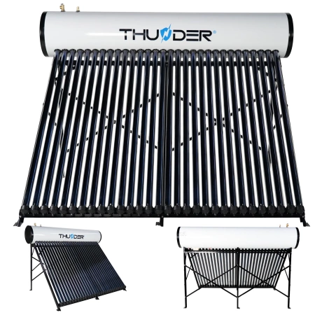Colector solar presurizat cu rezervor THUNDER 300 L BLACK