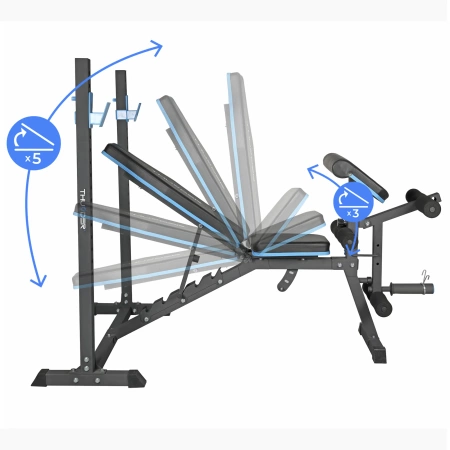 Bancă de antrenament THUNDER CROUL