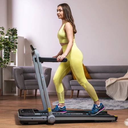Bandă de alergare electrică THUNDER IMPACT-SILVER