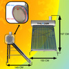 Colector solar nepresurizat cu rezervor THUNDER 200 L