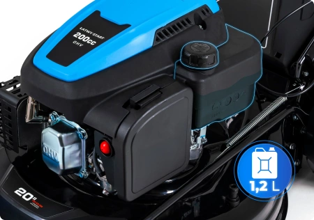 Mașină de tuns iarba pe benzină Hexwelt HW-KS-200 51cm 3,8kW cu autopropulsie