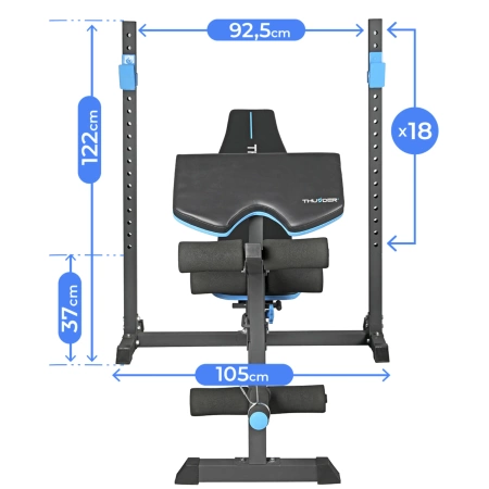 Bancă de antrenament THUNDER CROUL