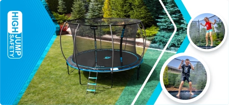 Trambulină THUNDER INSIDE ULTRA 8FT (244cm) BLUE