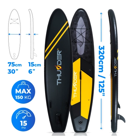 Placă SUP 320cm THUNDER IPPO