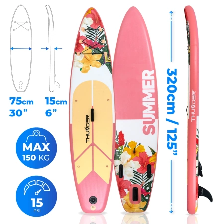 Placă SUP 320cm THUNDER VIOSA