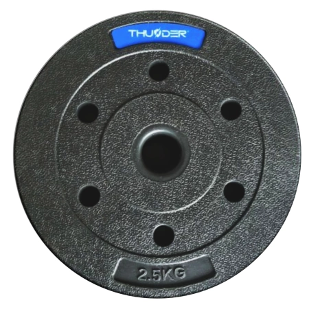 Set de greutăți bituminoase marca THUNDER 2x10 kg + 4x5 kg + 4x2,5 kg + 8x1,25 kg