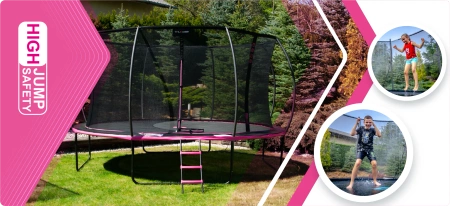 Trambulină THUNDER INSIDE ULTRA 16FT (488 cm) PINK