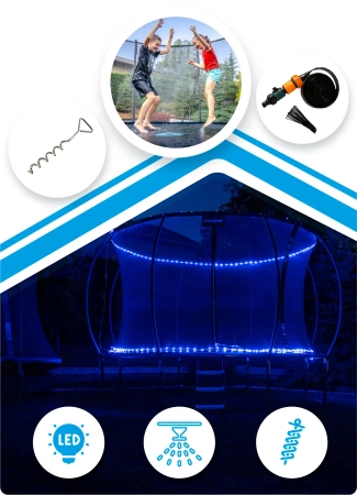 Trambulină THUNDER INSIDE ULTRA 10FT (305 cm) BLUE