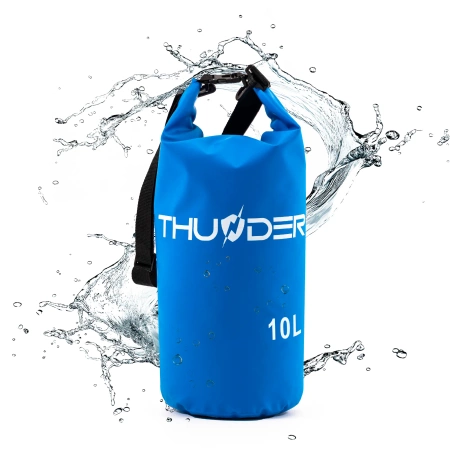 Sac impermeabil 10 L THUNDER albastru