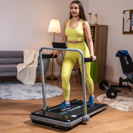 Bandă de alergare electrică THUNDER IMPACT-SILVER