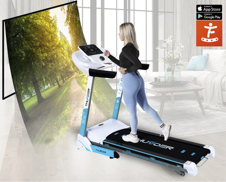 Bandă de alergare electrică THUNDER REACT-S-WHITE