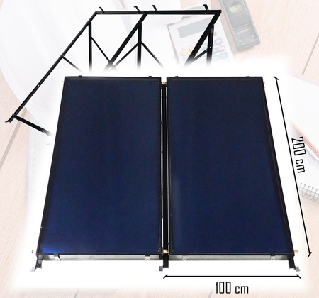 Colector solar plat 2x 2m THUNDER 