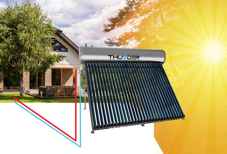 Colector solar presurizat cu rezervor THUNDER 300 L