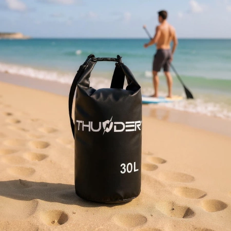 Sac impermeabil 30 L THUNDER negru