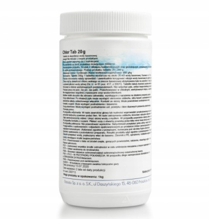 File de clor THUNDER 20g - 1kg